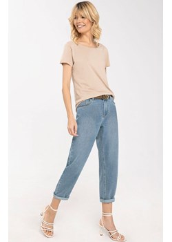 Spodnie damskie jeansowe typu mom fit D-TELLSY, Kolor niebieski, Rozmiar 26-30, PATROL ze sklepu Primodo w kategorii Jeansy damskie - zdjęcie 152926487