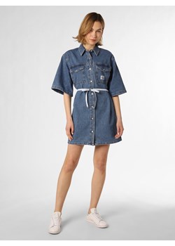 Calvin Klein Jeans Damska sukienka jeansowa Kobiety Jeansy denim jednolity ze sklepu vangraaf w kategorii Sukienki - zdjęcie 152934247