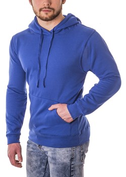Męska ciepła bluza sg1 - kobaltowa ze sklepu Risardi w kategorii Bluzy męskie - zdjęcie 152937929