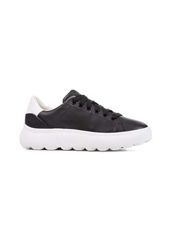 Geox sneakersy skórzane Spherica Ec 4.1 kolor czarny D35TCB 00085 C0127 ze sklepu ANSWEAR.com w kategorii Buty sportowe damskie - zdjęcie 152949515