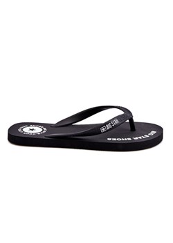 BIG STAR SHOES Męskie Klapki Japonki Big Star LL174423 Czarne ze sklepu ButyModne.pl w kategorii Klapki męskie - zdjęcie 152967907