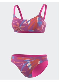 adidas Bikini Padded Flower Graphic Bikini IM1247 Różowy ze sklepu MODIVO w kategorii Stroje kąpielowe - zdjęcie 152989655