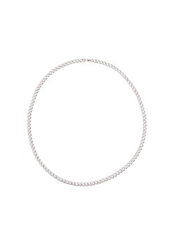Cropp - Srebrny naszyjnik łańcuch - Srebrny ze sklepu Cropp w kategorii Naszyjniki męskie - zdjęcie 152992367