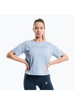 Koszulka treningowa damska Gym Glamour V Blue 422 ze sklepu sportano.pl w kategorii Bluzki damskie - zdjęcie 153019356