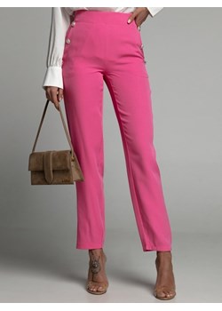 Spodnie Siene Amarantowe ze sklepu Lisa Mayo w kategorii Spodnie damskie - zdjęcie 153036498