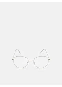 Sinsay - Okulary - Srebrny ze sklepu Sinsay w kategorii Okulary zerówki męskie - zdjęcie 153050176
