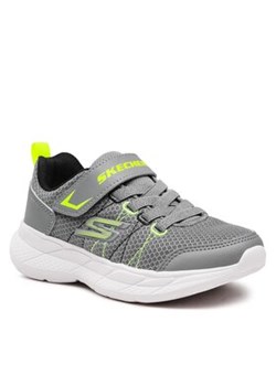 Skechers Sneakersy Vargonix 403796L/GYYL Szary ze sklepu MODIVO w kategorii Buty sportowe dziecięce - zdjęcie 153057025
