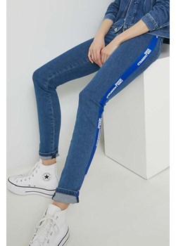 Karl Lagerfeld Jeans jeansy damskie high waist ze sklepu ANSWEAR.com w kategorii Jeansy damskie - zdjęcie 153057797