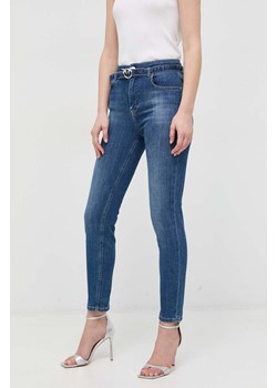 Pinko jeansy Susan damskie high waist ze sklepu ANSWEAR.com w kategorii Jeansy damskie - zdjęcie 153058177