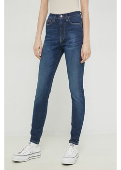 Tommy Jeans jeansy damskie high waist ze sklepu ANSWEAR.com w kategorii Jeansy damskie - zdjęcie 153058217