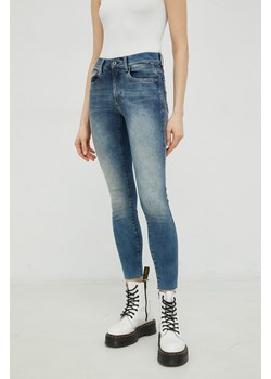 G-Star Raw jeansy damskie medium waist ze sklepu ANSWEAR.com w kategorii Jeansy damskie - zdjęcie 153058308