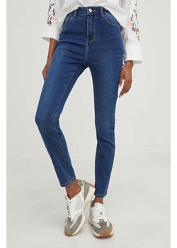 Answear Lab jeansy damskie high waist ze sklepu ANSWEAR.com w kategorii Jeansy damskie - zdjęcie 153058667