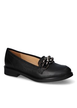 Mokasyny Galant W23-24 Czarne groszek ze sklepu Arturo-obuwie w kategorii Mokasyny damskie - zdjęcie 153069005