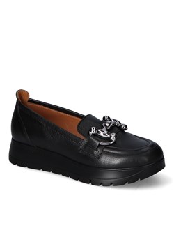 Mokasyny Gamis 7025 Czarne lico ze sklepu Arturo-obuwie w kategorii Mokasyny damskie - zdjęcie 153069125