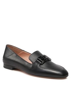 Bally Klapki Ellah Flat-Tnl WF101L Czarny ze sklepu MODIVO w kategorii Mokasyny damskie - zdjęcie 153075936