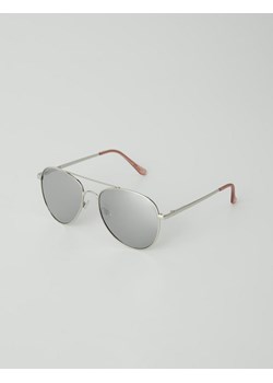 Okulary WIRES II Srebrny - ze sklepu Diverse w kategorii Okulary przeciwsłoneczne damskie - zdjęcie 153087437