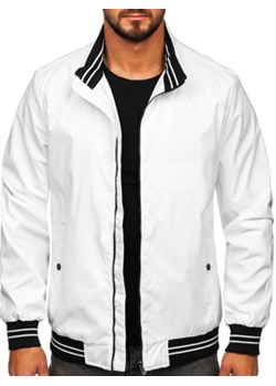 Biała kurtka przejściowa męska Denley 7345 ze sklepu Denley w kategorii Kurtki męskie - zdjęcie 153088035