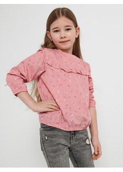 Sinsay - Koszula z falbanką - Różowy ze sklepu Sinsay w kategorii Bluzki dziewczęce - zdjęcie 153091016