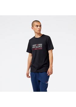 Koszulka męska New Balance MT31906BK – czarna ze sklepu New Balance Poland w kategorii T-shirty męskie - zdjęcie 153129709
