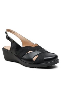 Sandały Clara Barson - WS290702-02 Black ze sklepu eobuwie.pl w kategorii Sandały damskie - zdjęcie 153131145
