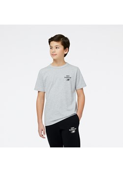 Koszulka dziecięca New Balance YT31518AG – szara ze sklepu New Balance Poland w kategorii T-shirty chłopięce - zdjęcie 153142066