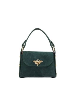 Zamszowe torebki wizytowe - Zielone ciemne ze sklepu Barberinis w kategorii Listonoszki - zdjęcie 153145529