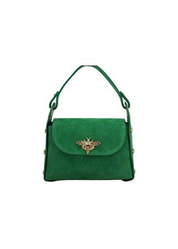 Zamszowe torebki wizytowe - Zielone jasne ze sklepu Barberinis w kategorii Listonoszki - zdjęcie 153145565