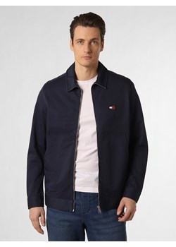 Tommy Jeans Kurtka męska Mężczyźni Bawełna granatowy jednolity ze sklepu vangraaf w kategorii Kurtki męskie - zdjęcie 153154975