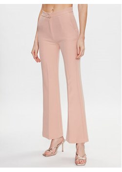 Maryley Spodnie materiałowe 23EB587/43NU Beżowy Regular Fit ze sklepu MODIVO w kategorii Spodnie damskie - zdjęcie 153186076