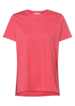 Marie Lund T-shirt damski Kobiety Dżersej malinowy jednolity ze sklepu vangraaf w kategorii Bluzki damskie - zdjęcie 153200999