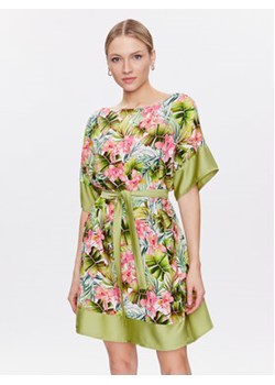 Liu Jo Beachwear Sukienka plażowa VA3141 T3347 Zielony Relaxed Fit ze sklepu MODIVO w kategorii Odzież plażowa - zdjęcie 153248176