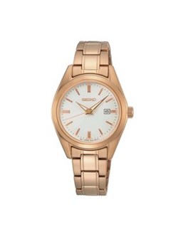 Seiko Zegarek Classic SUR630P1 Różowe złoto ze sklepu MODIVO w kategorii Zegarki - zdjęcie 153248539