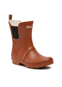 MOLS Kalosze Suburbs W Rubber Boot M174667 Brązowy ze sklepu MODIVO w kategorii Kalosze damskie - zdjęcie 153250018