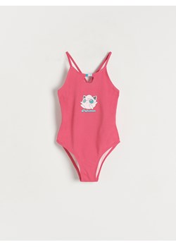 Reserved - Jednoczęściowy strój kąpielowy Pokoemon - Różowy ze sklepu Reserved w kategorii Stroje kąpielowe - zdjęcie 153274998