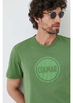 Colmar t-shirt bawełniany kolor zielony z nadrukiem ze sklepu ANSWEAR.com w kategorii T-shirty męskie - zdjęcie 153281466