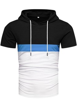 Koszulka męska t-shirt z kapturem Recea ze sklepu Recea.pl w kategorii T-shirty męskie - zdjęcie 153282587