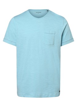 No Excess T-shirt męski Mężczyźni Bawełna niebieski jednolity ze sklepu vangraaf w kategorii T-shirty męskie - zdjęcie 153288265