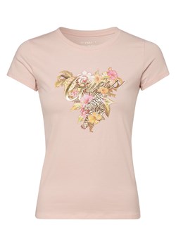 GUESS T-shirt damski Kobiety Bawełna różowy nadruk ze sklepu vangraaf w kategorii Bluzki damskie - zdjęcie 153288269