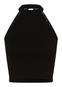 GUESS Top damski Kobiety czarny jednolity ze sklepu vangraaf w kategorii Bluzki damskie - zdjęcie 153288279