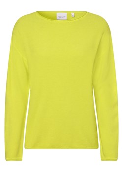 comma casual identity Sweter damski Kobiety drobna dzianina cytrynowy jednolity ze sklepu vangraaf w kategorii Swetry damskie - zdjęcie 153288297