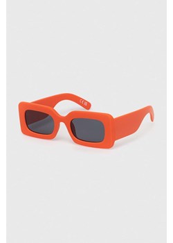 Jeepers Peepers okulary przeciwsłoneczne kolor pomarańczowy ze sklepu ANSWEAR.com w kategorii Okulary przeciwsłoneczne damskie - zdjęcie 153289936