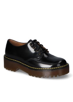 Półbuty Nessi 21082 Czarne FL lakier ze sklepu Arturo-obuwie w kategorii Półbuty damskie - zdjęcie 153290688