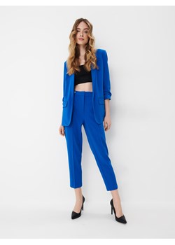 Mohito - Niebieskie spodnie - Niebieski ze sklepu Mohito w kategorii Spodnie damskie - zdjęcie 153309488