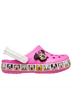 Klapki Crocs Toddler Fun Lab Disney Minnie Mouse Band Clog 207720-6QQ - różowe ze sklepu streetstyle24.pl w kategorii Klapki dziecięce - zdjęcie 153340596