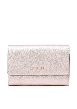 Duży Portfel Damski Liu Jo - Ecs M Bifold AA3265 E0086 Light Gold 90048 ze sklepu eobuwie.pl w kategorii Portfele damskie - zdjęcie 153348337