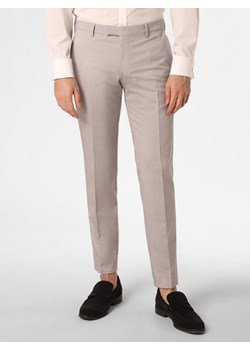 Joop Męskie spodnie od garnituru modułowego Mężczyźni Slim Fit Stretch jasny szary marmurkowy ze sklepu vangraaf w kategorii Spodnie męskie - zdjęcie 153348425