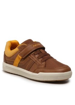 Geox Sneakersy J Arzach Boy J164AA0MEFUC6N2G S Brązowy ze sklepu MODIVO w kategorii Półbuty dziecięce - zdjęcie 153350549