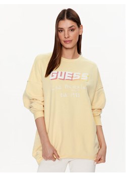 Guess Bluza Dalya V3GQ09 KAIJ1 Żółty Regular Fit ze sklepu MODIVO w kategorii Bluzy damskie - zdjęcie 153350605