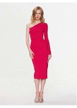 Elisabetta Franchi Sukienka koktajlowa AM-91B-32E2-V480 Różowy Slim Fit ze sklepu MODIVO w kategorii Sukienki - zdjęcie 153351706