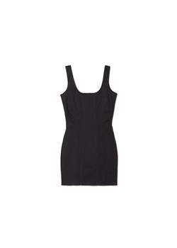 Cropp - Czarna gorsetowa sukienka - czarny ze sklepu Cropp w kategorii Sukienki - zdjęcie 153355638